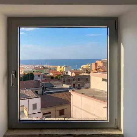 דירה Romantica Mansarda Vista Mare Ideale Per Coppie פורטו טורס